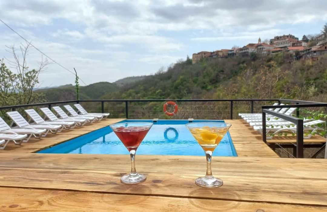 Villa Provance & Swimming Pool Sighnaghi Bagian luar foto